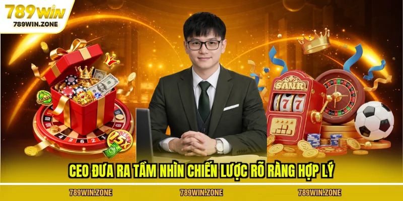 CEO đưa ra tầm nhìn chiến lược rõ ràng hợp lý