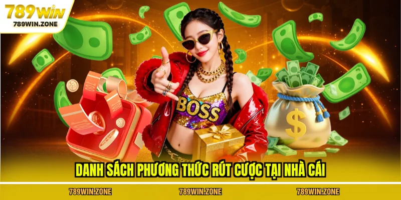 Danh sách phương thức rút cược tại nhà cái