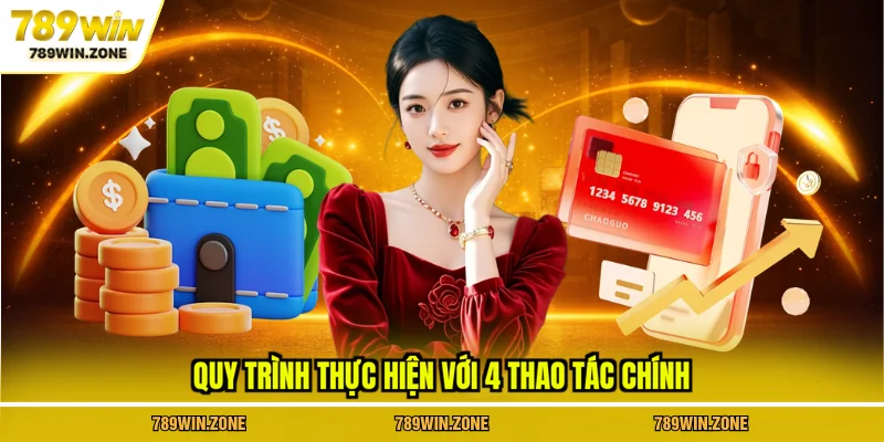 Quy trình thực hiện với 4 thao tác chính